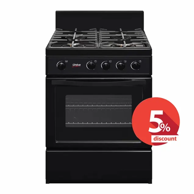 UNIVA UGE016Bi 4 GAS BURNER + ELECTRIC OVEN