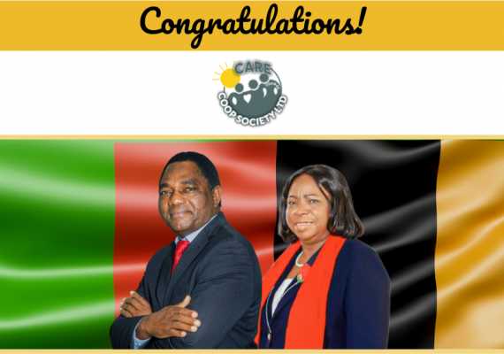 Congratulations Your Excellency Mr. Hakainde Hichilema the President Of The Republic Of Zambia